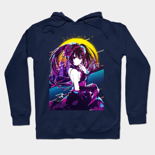 Kurumi Tokisaki Hoodie by 80sRetro